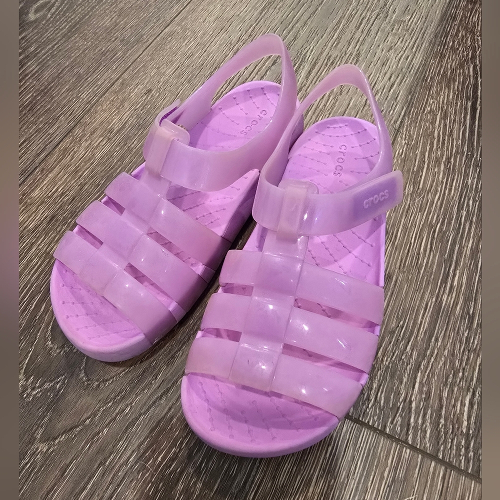 CROCS Kids Light Purple Sandals
